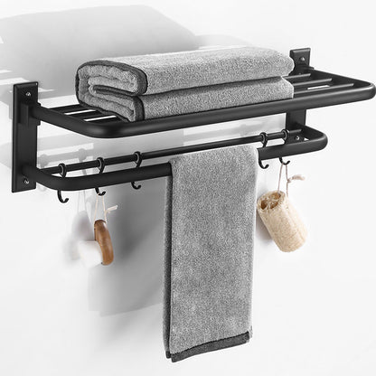 Rynx | Matt Black Bathroom Accessory Set Modern Bathroom Accessory as Individual Piece or as Set