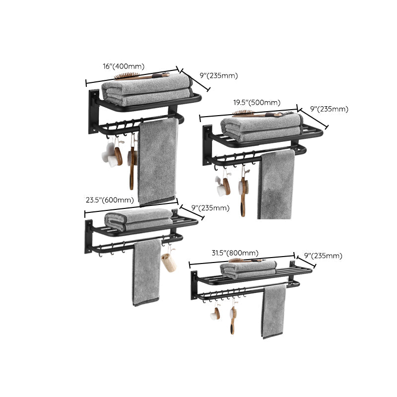 Rynx | Matt Black Bathroom Accessory Set Modern Bathroom Accessory as Individual Piece or as Set