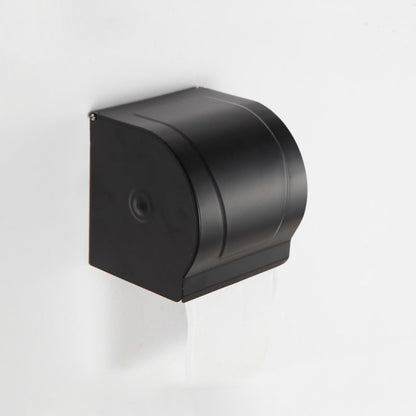 Rynx | Modern Matt Black Bathroom Shelf Paper Holder Bathroom Accessory Set