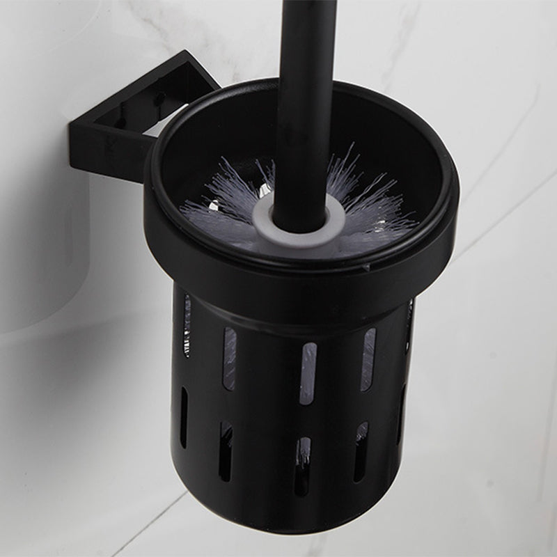 Rynx | Modern Matt Black Bathroom Shelf Paper Holder Bathroom Accessory Set