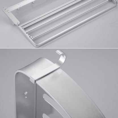 Rynx | 6-piece contemporary bathroom accessory set bathroom shelf/towel bar paper holder included