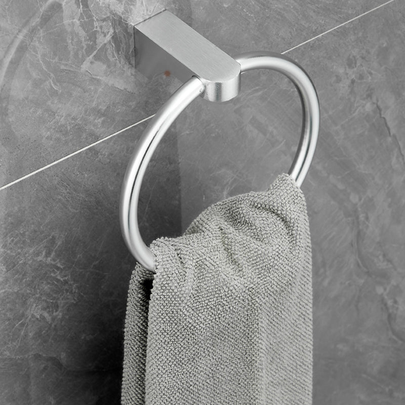 Rynx | 6-piece Chrome Bathroom Accessory as Individual Piece or as Set with Towel Ring Bar