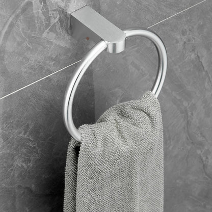 Rynx | 6-piece Chrome Bathroom Accessory as Individual Piece or as Set with Towel Ring Bar
