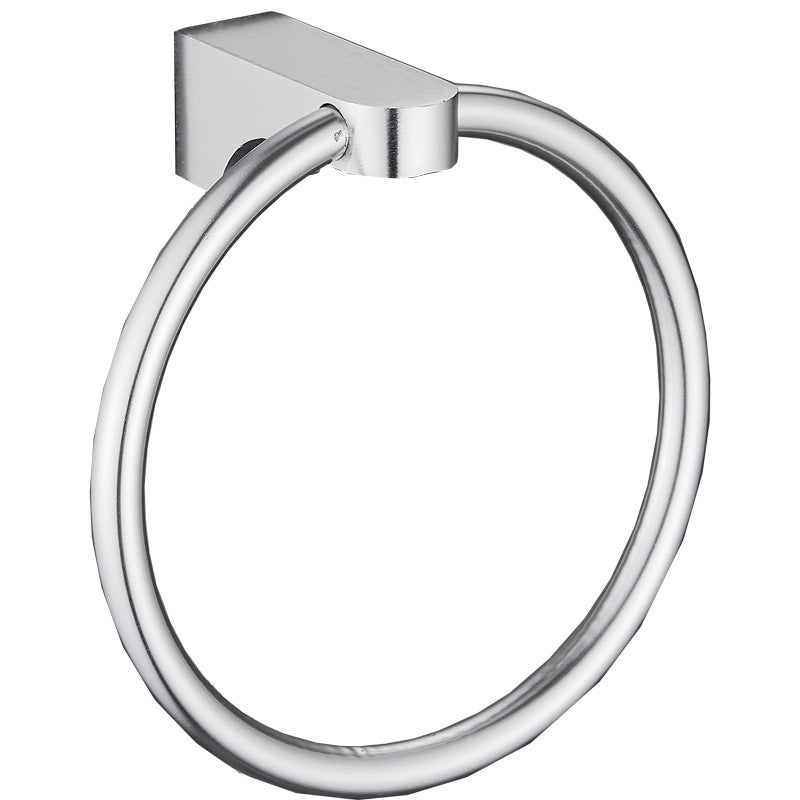 Rynx | 6-piece Chrome Bathroom Accessory as Individual Piece or as Set with Towel Ring Bar