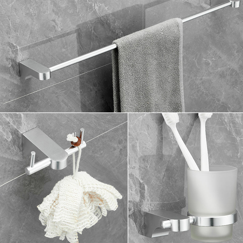 Rynx | 6-piece Chrome Bathroom Accessory as Individual Piece or as Set with Towel Ring Bar