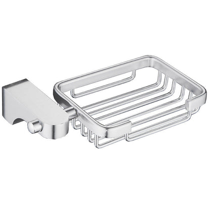 Rynx | 6-piece Chrome Bathroom Accessory as Individual Piece or as Set with Towel Ring Bar