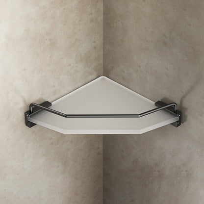 Rynx | Modern Bathroom Accessory Set Bathroom Shelf Towel Holder Black Bathroom Accessory Set
