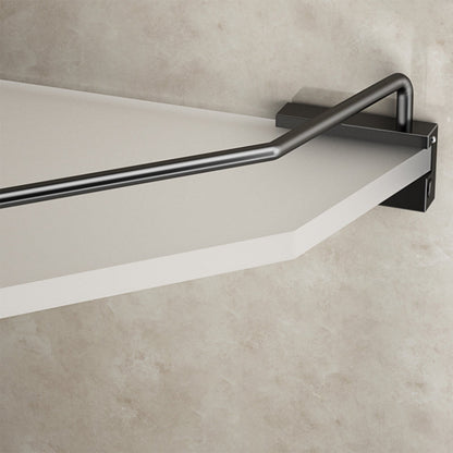 Rynx | Modern Bathroom Accessory Set Bathroom Shelf Towel Holder Black Bathroom Accessory Set