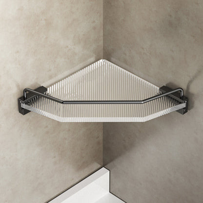 Rynx | Modern Bathroom Accessory Set Bathroom Shelf Towel Holder Black Bathroom Accessory Set