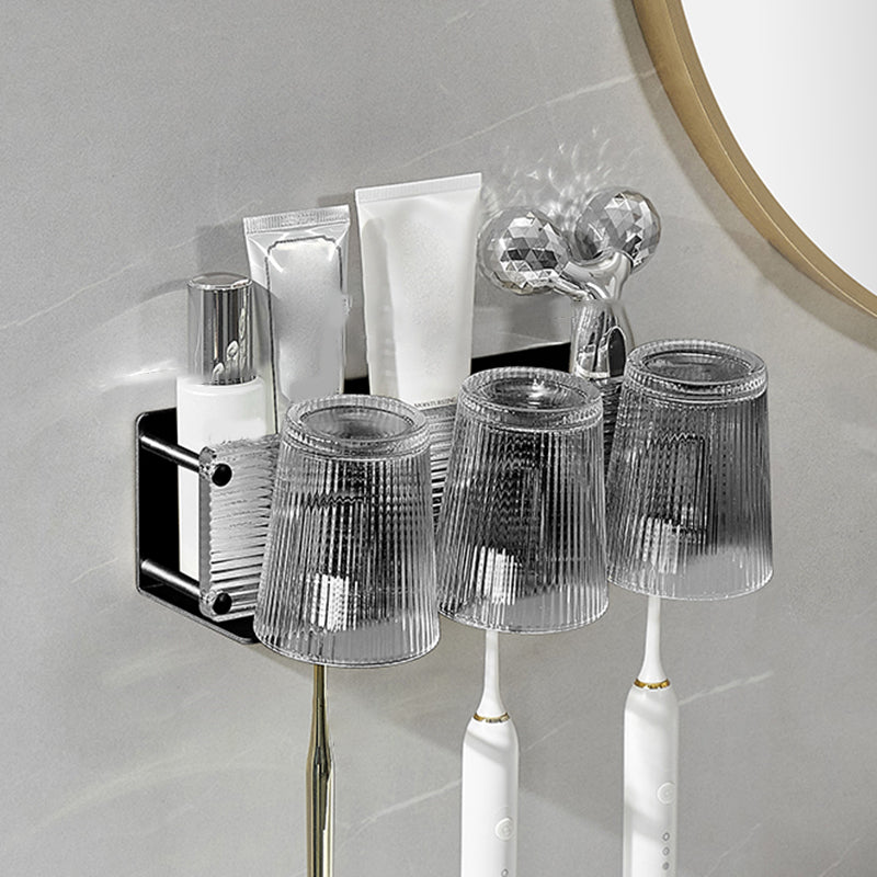 Rynx | Modern Bathroom Accessory Set Bathroom Shelf Towel Holder Black Bathroom Accessory Set