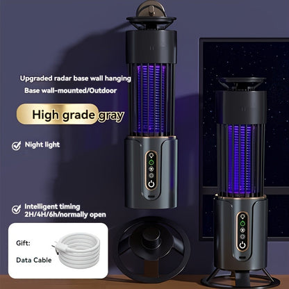 Rynx | Rechargeable Multi-Functional Mosquito Killer Lamp - USB Powered, Dual Light Colors, Indoor and Outdoor Bug Zapper for Home, Bedroom, Office, RV, Camping - Effective and Easy to Clean