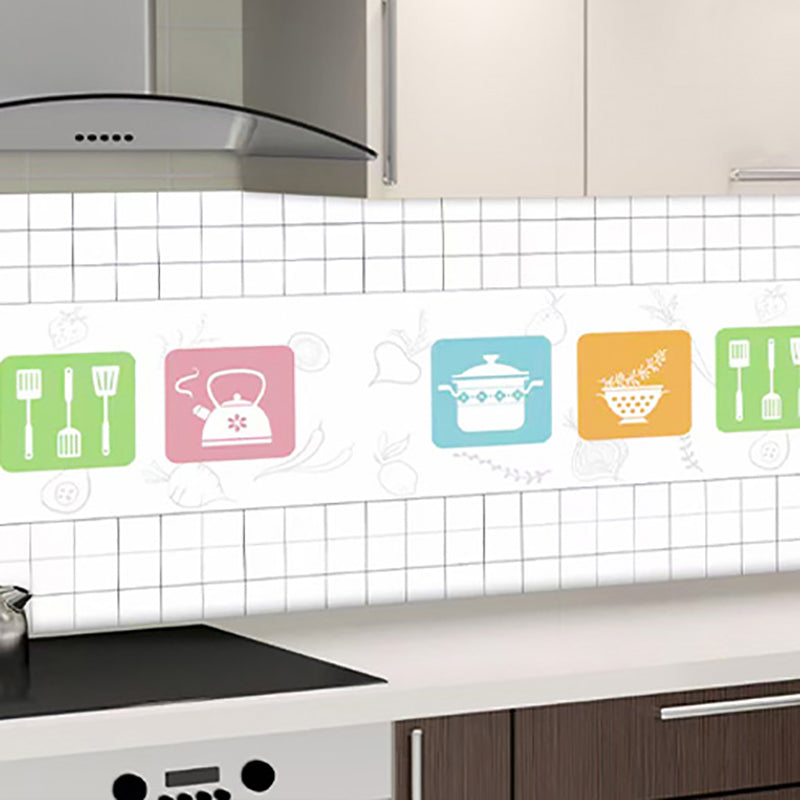 Rynx | Wallpaper Wall Protective Film Waterproof Moisture Resistant Oil Resistant Kitchen and Bathroom