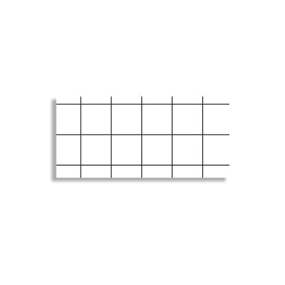Rynx | 12" X 23" PVC rectangular Peel and Stick wall tile kitchen and bath backsplash