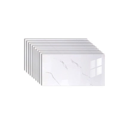 Rynx | 10-Pack PVC rectangular Peel-and-Stick wall tile kitchen and bathroom backsplash