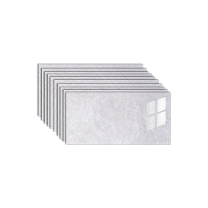 Rynx | 10-Pack PVC rectangular Peel-and-Stick wall tile kitchen and bathroom backsplash