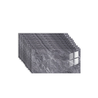 Rynx | 10-Pack PVC rectangular Peel-and-Stick wall tile kitchen and bathroom backsplash