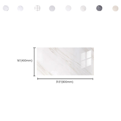 Rynx | 10-Pack PVC rectangular Peel-and-Stick wall tile kitchen and bathroom backsplash