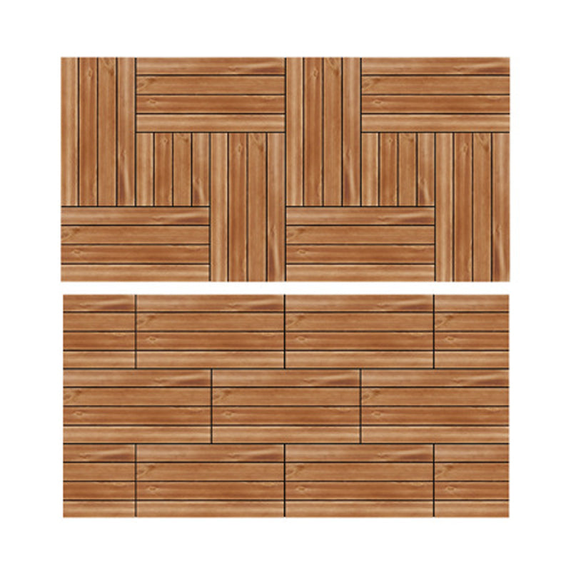 Rynx | Parquet Pine Floor Tile Waterproof Click Lock Traditional Hardwood Floor for Living Room