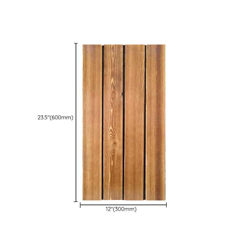 Rynx | Parquet Pine Floor Tile Waterproof Click Lock Traditional Hardwood Floor for Living Room