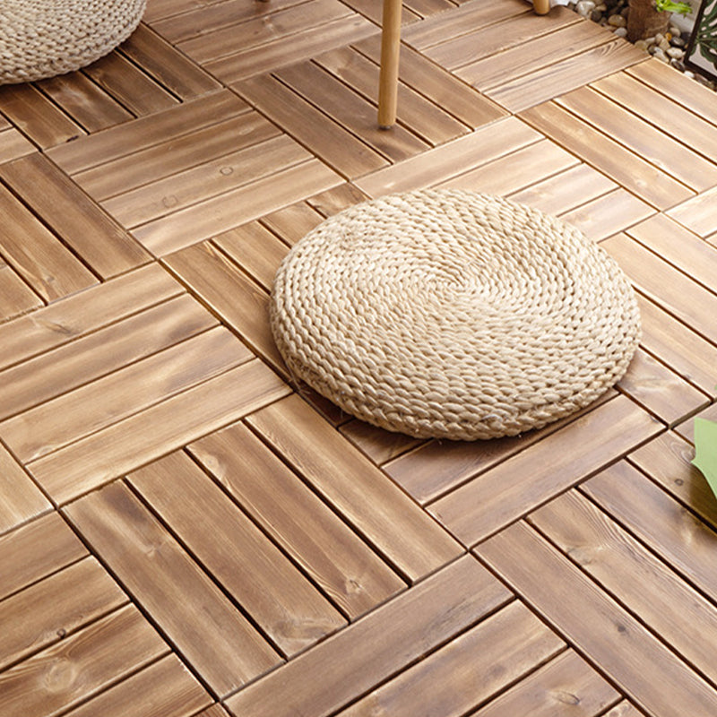 Rynx | Pine Floor Tile Water Resistant Click-Lock Traditional Wood Floor for Living Room