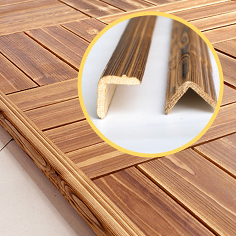 Rynx | Pine Floor Tile Water Resistant Click-Lock Traditional Wood Floor for Living Room