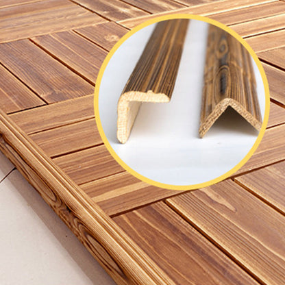 Rynx | Pine Floor Tile Water Resistant Click-Lock Traditional Wood Floor for Living Room