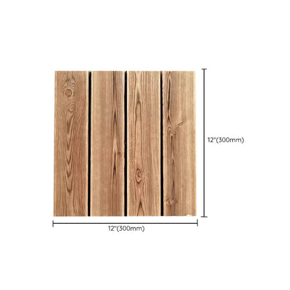 Rynx | Pine Floor Tile Water Resistant Click-Lock Traditional Wood Floor for Living Room