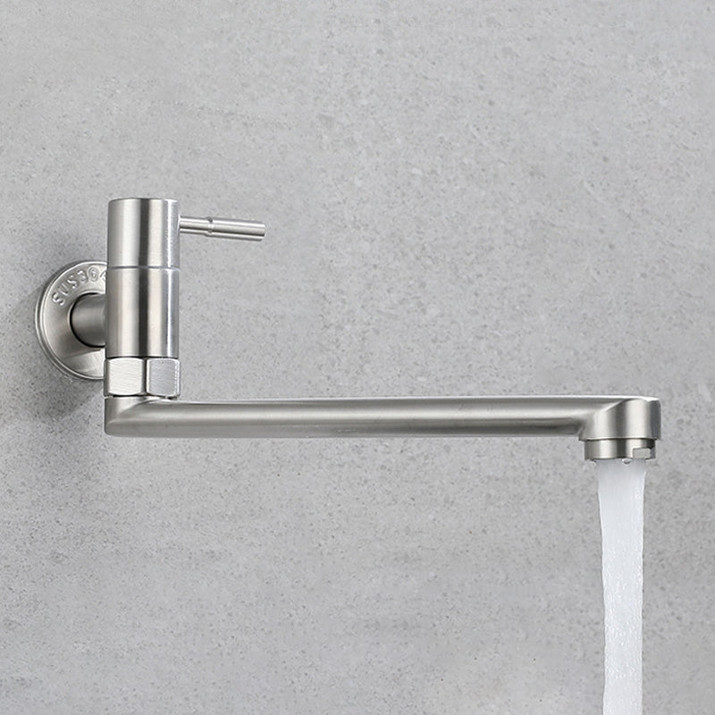 Rynx | Kitchen faucet pot filling valve single handle swivel stainless steel kitchen faucet