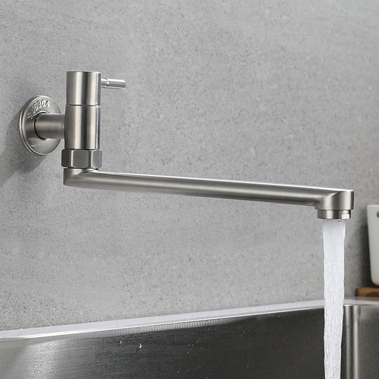 Rynx | Kitchen faucet pot filling valve single handle swivel stainless steel kitchen faucet
