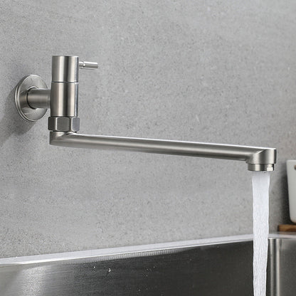 Rynx | Kitchen faucet pot filling valve single handle swivel stainless steel kitchen faucet