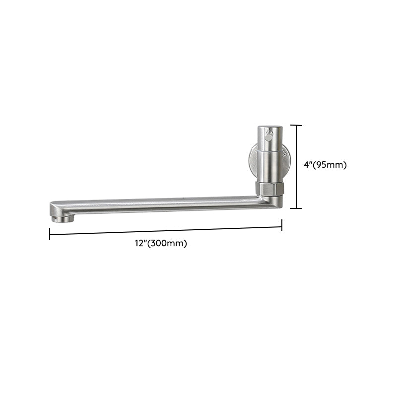 Rynx | Kitchen faucet pot filling valve single handle swivel stainless steel kitchen faucet