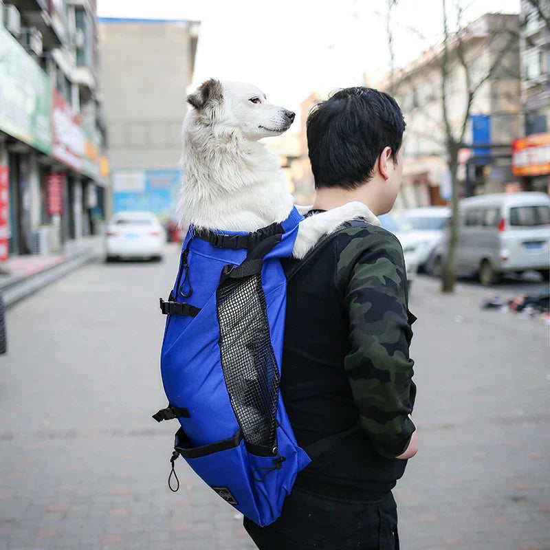 RYNX | Multifunctional Dog Backpack Blue