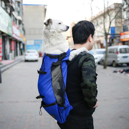RYNX | Multifunctional Dog Backpack Blue