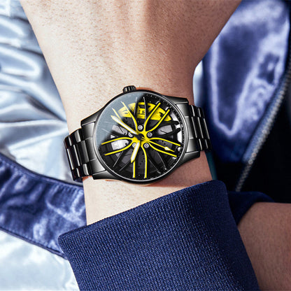 Rynx | Men's fashion hollowed-out luminescent waterproof quartz watch