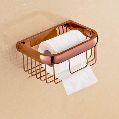 Rynx | 5-piece Vintage Bathroom Accessory Set Brass Fittings Set