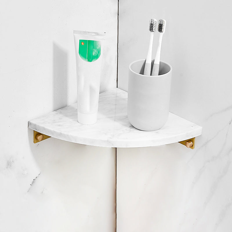 Rynx | 7-piece bathroom accessory set marble and metal bathroom hardware