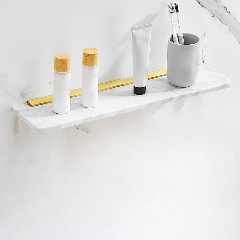 Rynx | 7-piece bathroom accessory set marble and metal bathroom hardware