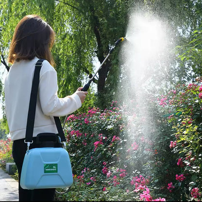 Rynx | Electric Garden Sprayer Battery Operated Automatic Garden Plant Misting Device Rechargeable 5L