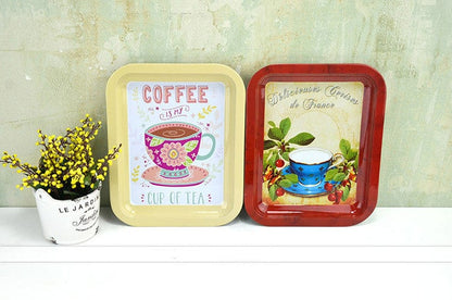 Rynx | 6Pcs Retro Metal Tray