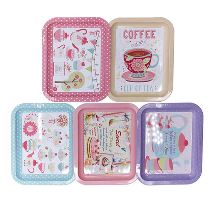 Rynx | 6Pcs Retro Metal Tray