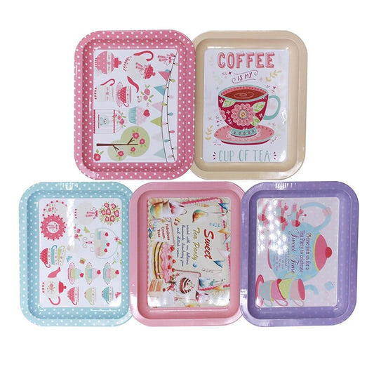Rynx | 6Pcs Retro Metal Tray