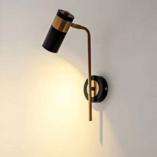 Rynx | Modern minimalist spotlight rotatable LED wall lamp made of iron