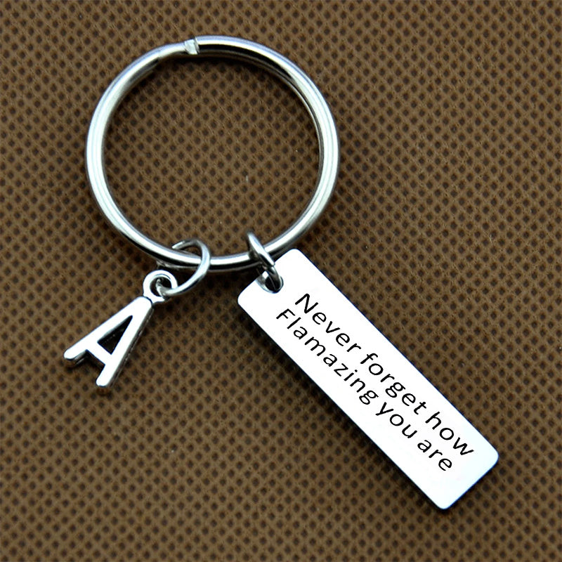 Rynx | Inspiring keychain made of stainless steel