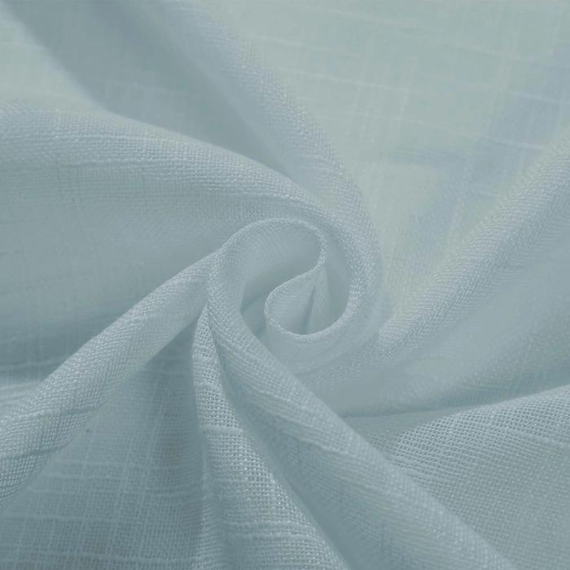 Rynx | Ela Linen Appearance Semi Transparent Curtains Tulle
