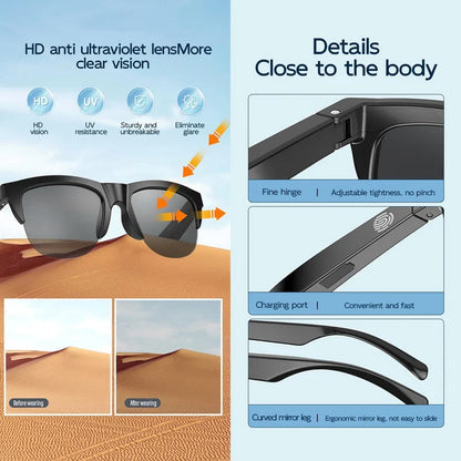 Rynx | 2024 Upgrade Bluetooth Smart Sunglasses