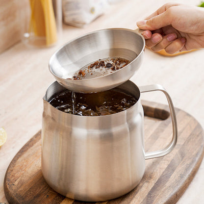 Rynx | 2-in-1 304 Stainless Steel Multifunctional Oil Separator Pot