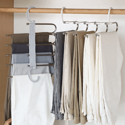 Rynx | Space-saving multipurpose trouser hanger clothes hanger