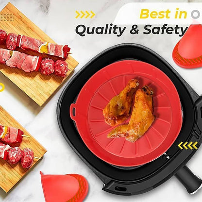 Rynx | Air Fryer Tray Easy to Clean Non-Stick Baking Dish