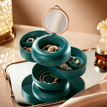 Rynx | Elegant stackable jewelry box – Practical storage with mirror and elegant design
