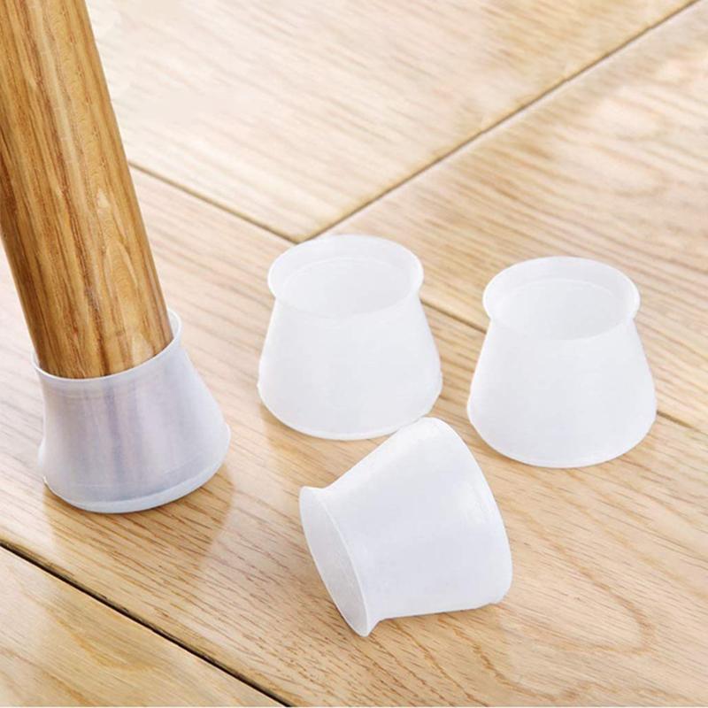 Rynx | Upgraded Furniture Silicone Protection Covers Chair Leg Sleeves with Felt